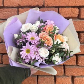 Букет дня "Натуральный  сухоцветов" в ящике фото