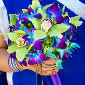 Букет невесты "Орхидеи" фото