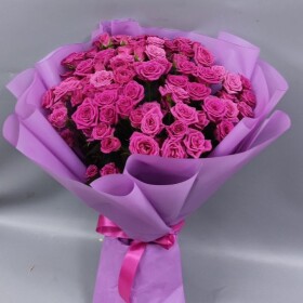 Букет дня "Натуральный  сухоцветов" в ящике фото