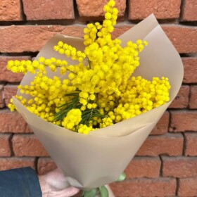 Букет дня "Натуральный  сухоцветов" в ящике фото