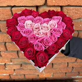 Букет дня "Натуральный  сухоцветов" в ящике фото