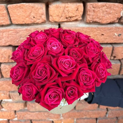 Букет дня "Натуральный  сухоцветов" в ящике фото