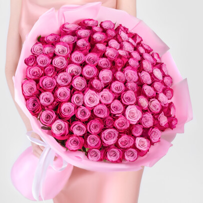 101 Фиолетовая Роза (60 см.) фото