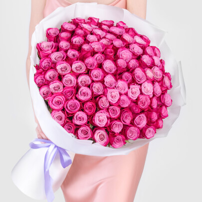 101 Фиолетовая Роза (70 см.) фото