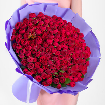 101 Роза Марун (60 см.) фото