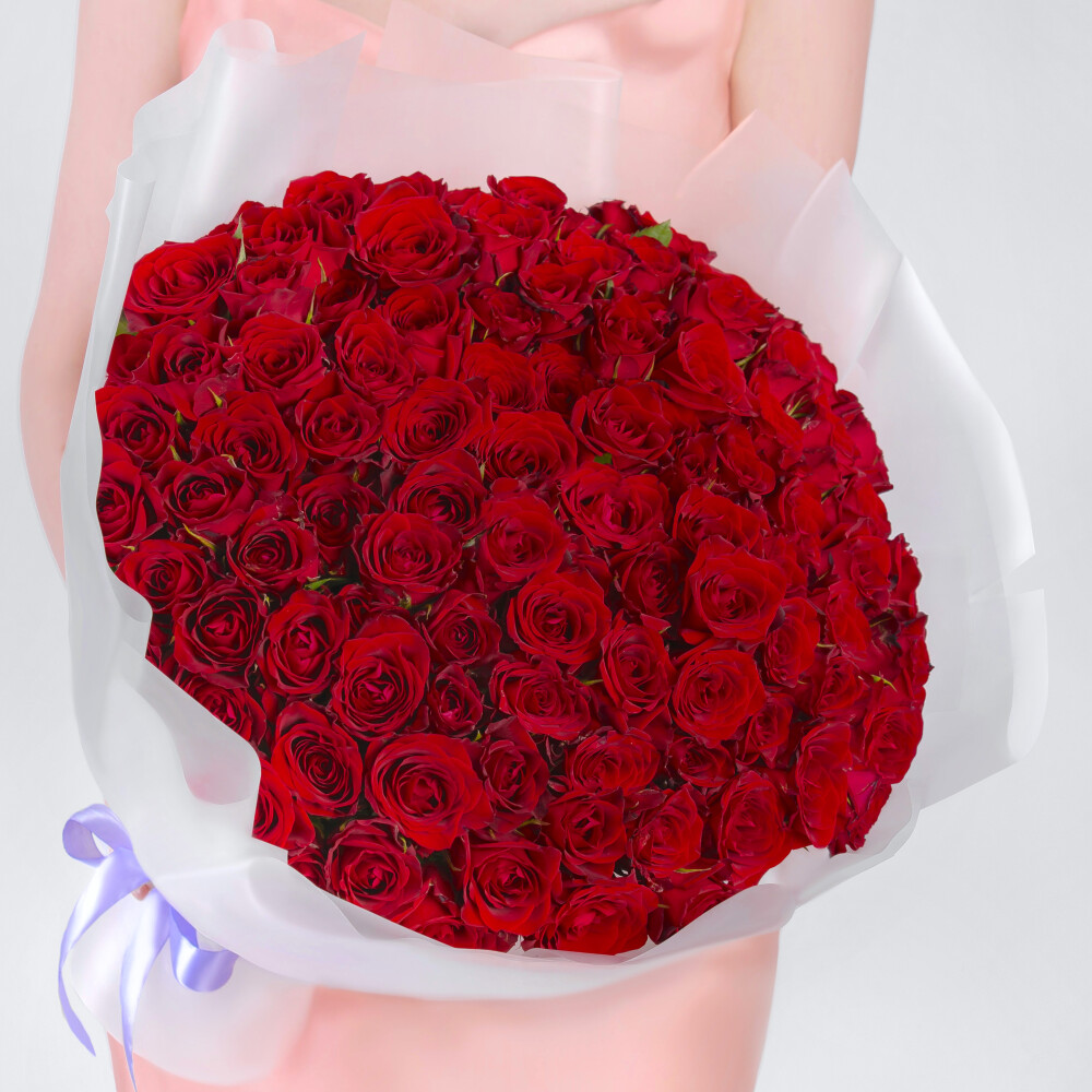 101 Красная Роза (40 см.) фото