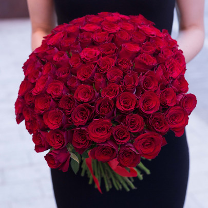 101 Красная Роза (40 см.) фото