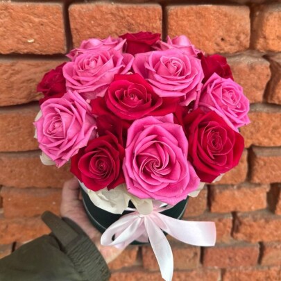 Букет дня "Натуральный  сухоцветов" в ящике фото