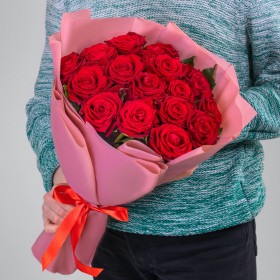 15 Красных Роз (40 см.) фото