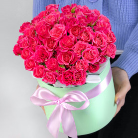 15 Роз Лиана (40 см.) в коробке фото
