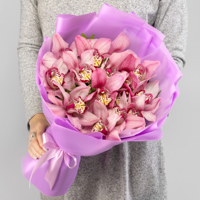 15 Розовых Орхидей фото