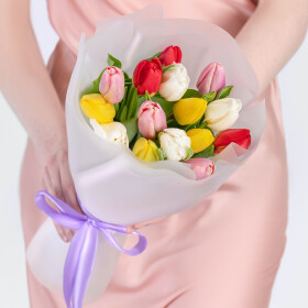 15 Тюльпанов Микс фото