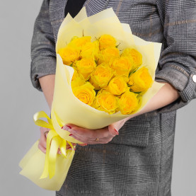 15 Желтых Роз (40 см.) фото