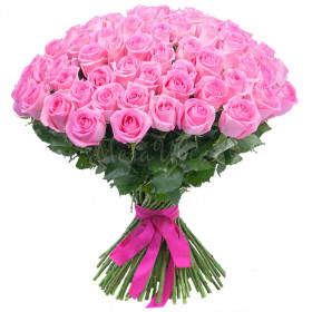 151 Ярко-Розовая Роза (50 см.) фото
