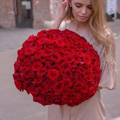151 Красная Роза (50 см.) фото изображение 5