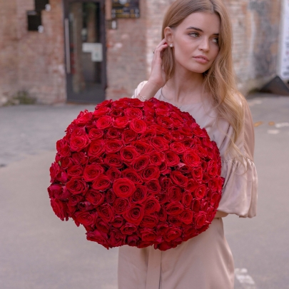 151 Красная Роза (50 см.) фото изображение 6