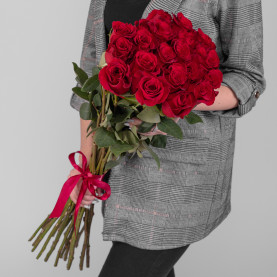 19 Красных Роз (70 см.) фото