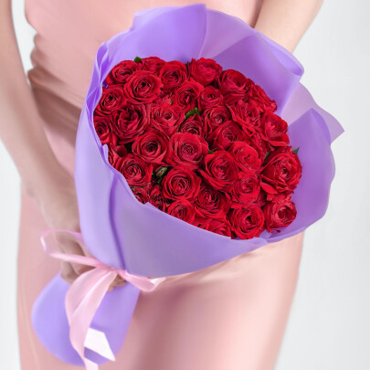 19 Роз Черри Хеопс (40 см.) фото