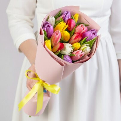 19 Тюльпанов Микс фото