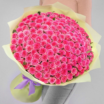 151 Розовая Роза (70 см.) фото