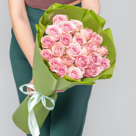 21 Розовая Роза (70 см.) фото
