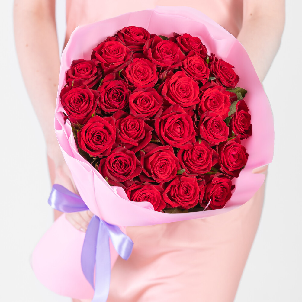 25 Красных Роз (40 см.) фото