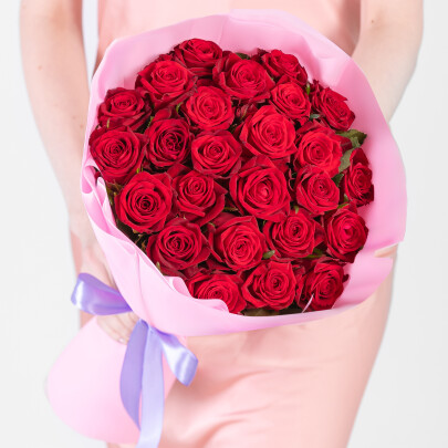 25 Красных Роз (40 см.) фото