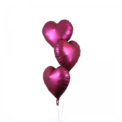 Набор Воздушных Шаров "Пурпурное Сердце" фото