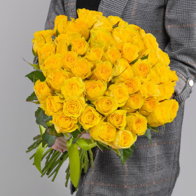 35 Желтых Роз (40 см.) фото