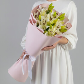 5 Белых Лилий фото