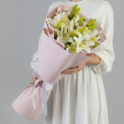 5 Белых Лилий фото