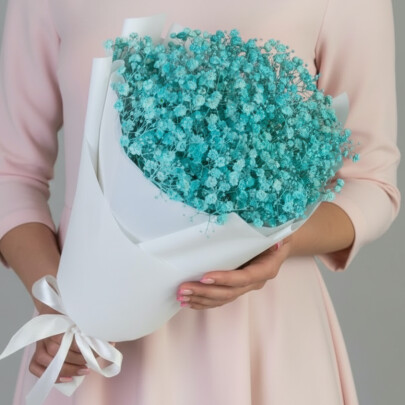 5 Голубых Гипсофил фото