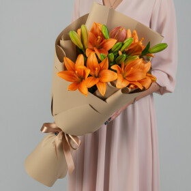 5 Оранжевых Лилий Хонести фото