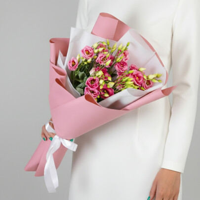 5 Розовых Эустом фото