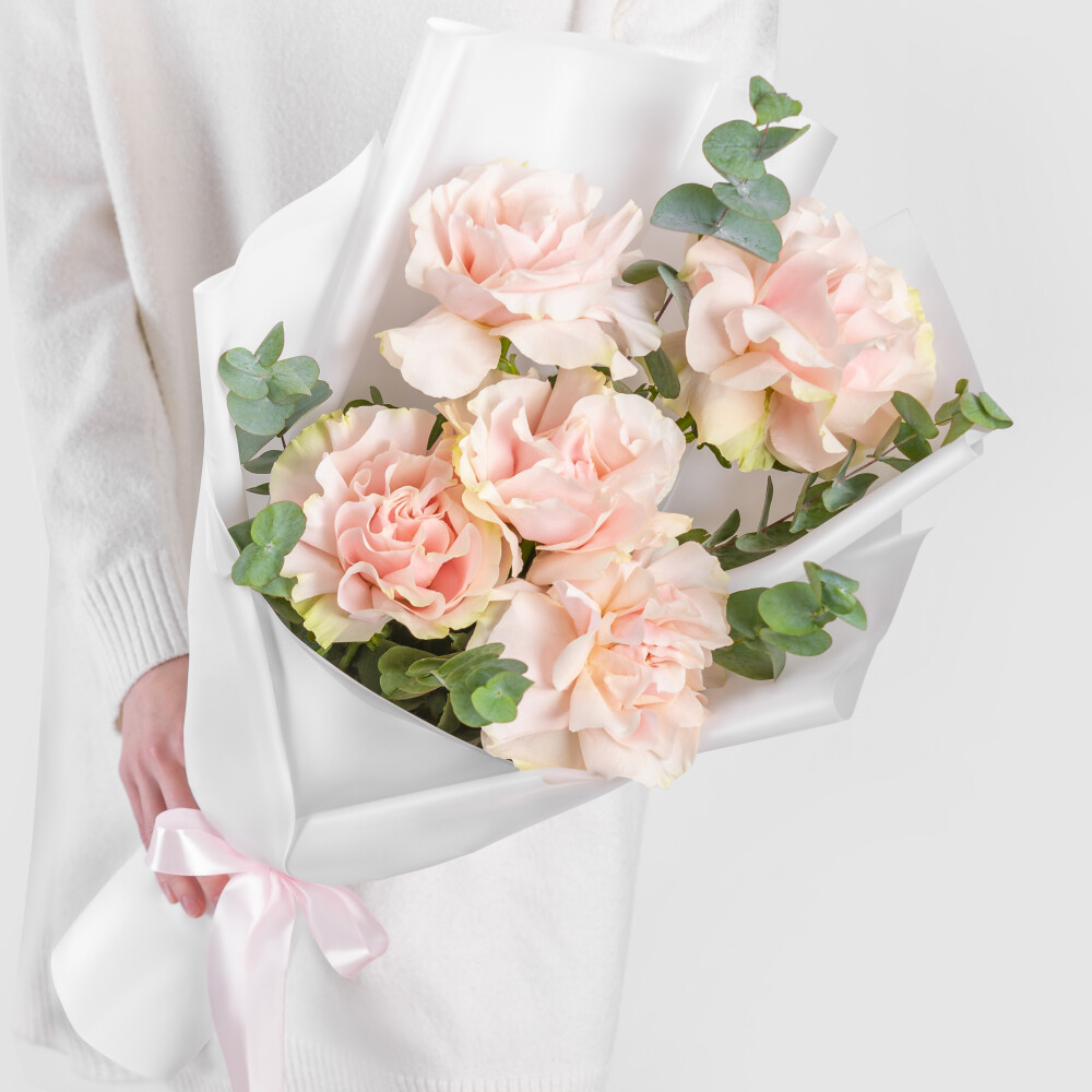 5 Розовых Французских Роз фото