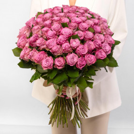 51 Фиолетовая Роза (60 см.) фото