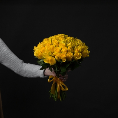 51 Желтая Роза (40 см.) фото изображение 2
