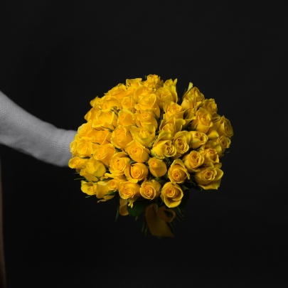 55 Желтых Роз (40 см.) фото изображение 2