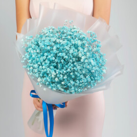 9 Голубых Гипсофил фото