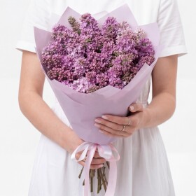 Букет 9 Веток Сиреневой Сирени фото