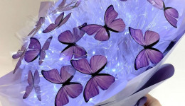 Букет из бабочек - волшебство и нежность в одном подарке