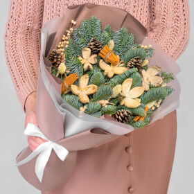 Новогодний букет &quot;Натуральный&quot; фото