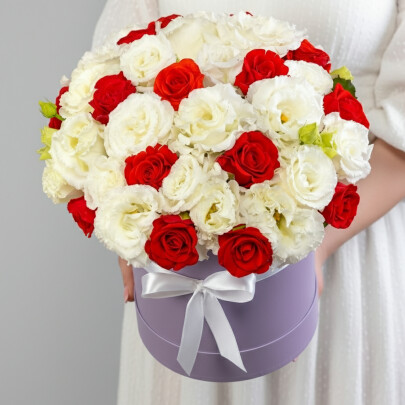 Букет "Богема" в коробке фото