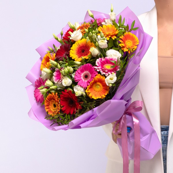 

Букет "Гермини и Эустомы"