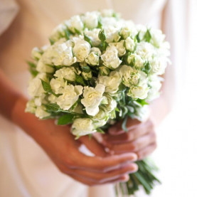 Букет невесты "Кустовая Роза" фото