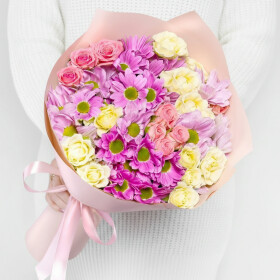 Букет "Робкий Поцелуй" фото