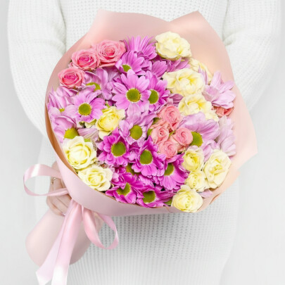 Букет "Робкий Поцелуй" фото