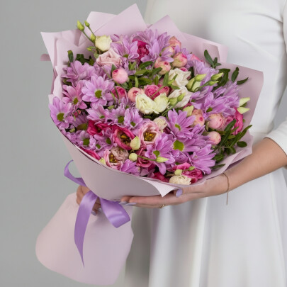 Букет "Яркой и Нежной" фото