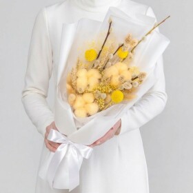 Готовый букет "Сухоцвет №6" фото