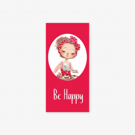 Конверт для денег "Be happy" чаепитие ежик фото